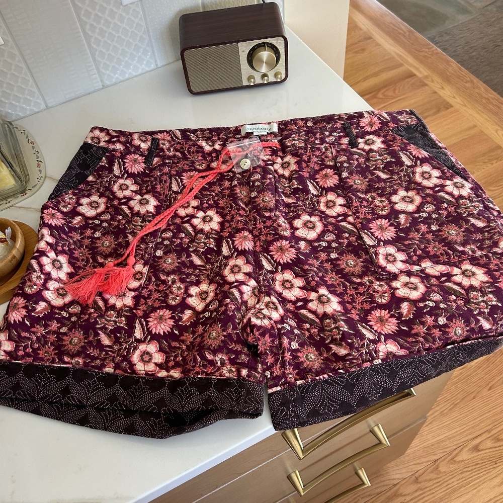 Sundance linen shorts XL - new